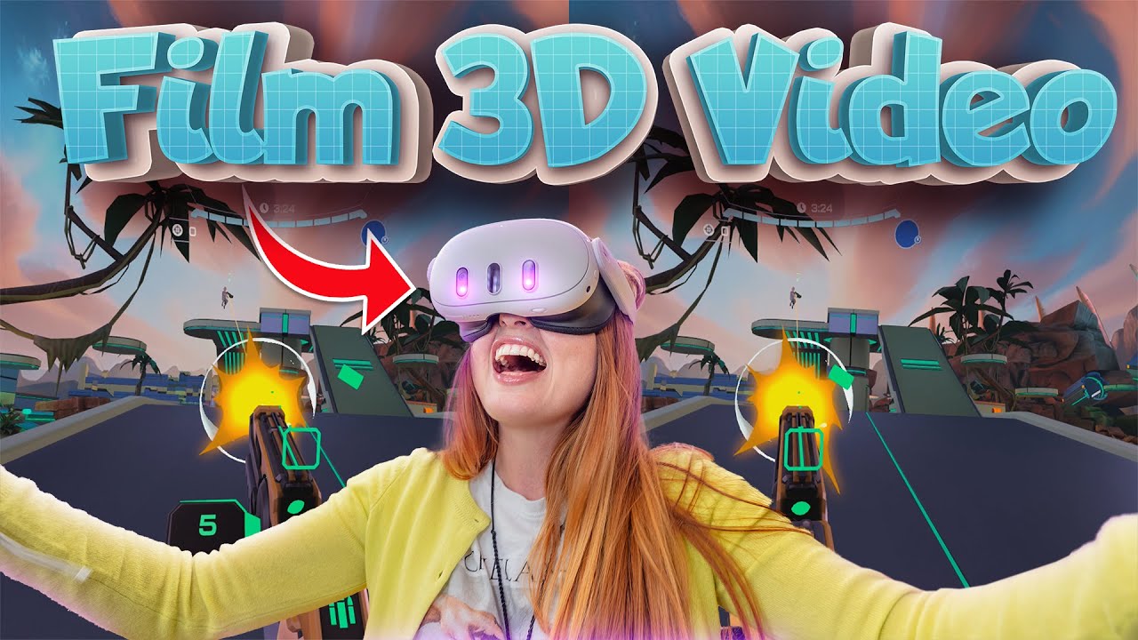 Как снимать/записывать 3D-видео в Meta Quest 3 — пошаговое руководство