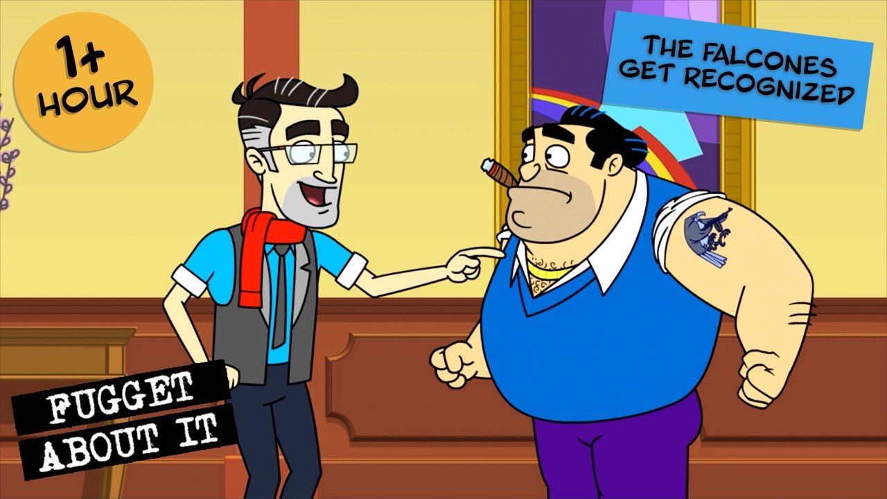 The Falcones Get Recognized | Fugget About It | Adult Cartoon | Full Episodes | TV Show