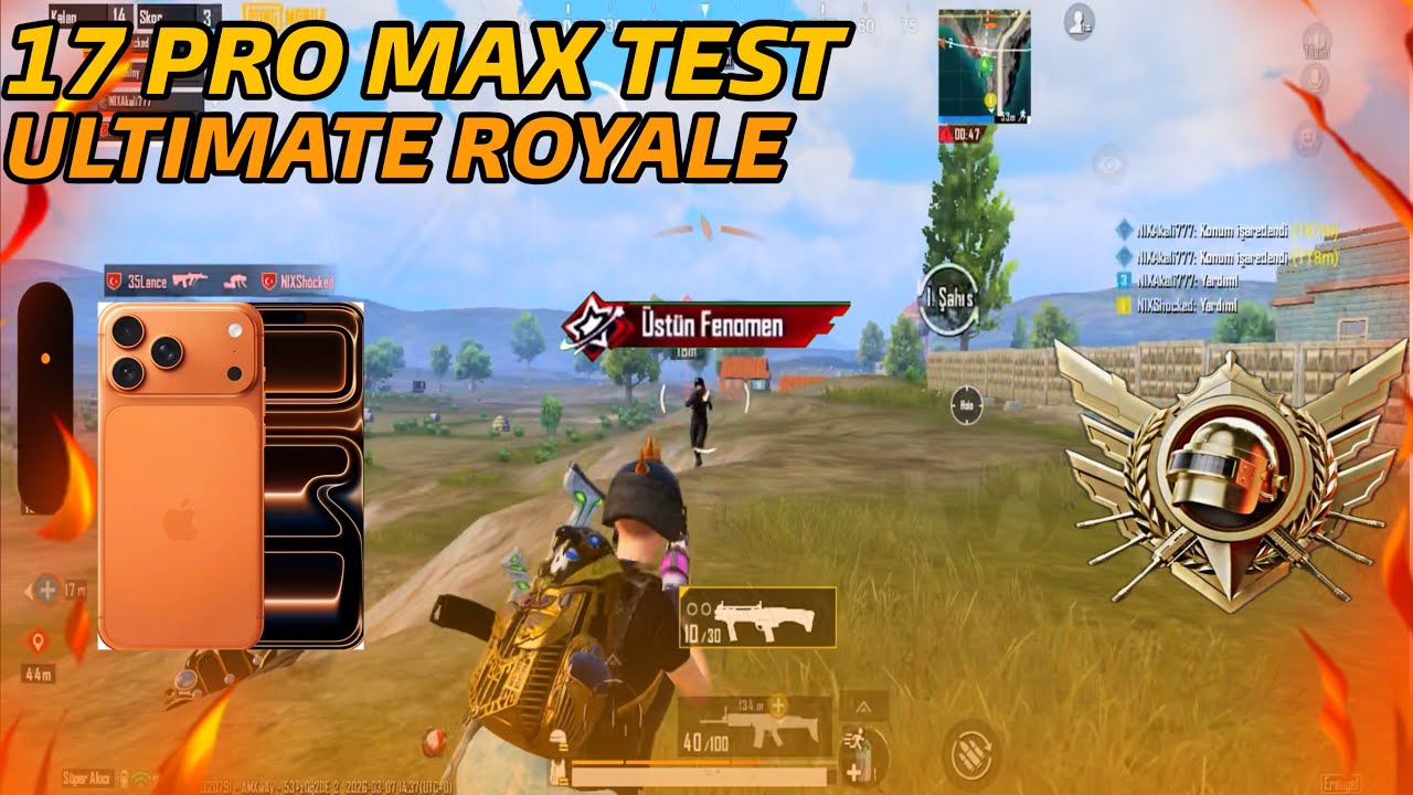 17 PRO MAX TEST | ULTIMATE ROYALE 