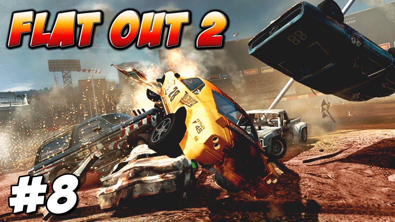 FlatOut 2 - Modo Carreira #8: Muita Destruição e Iniciando novo campeonato
