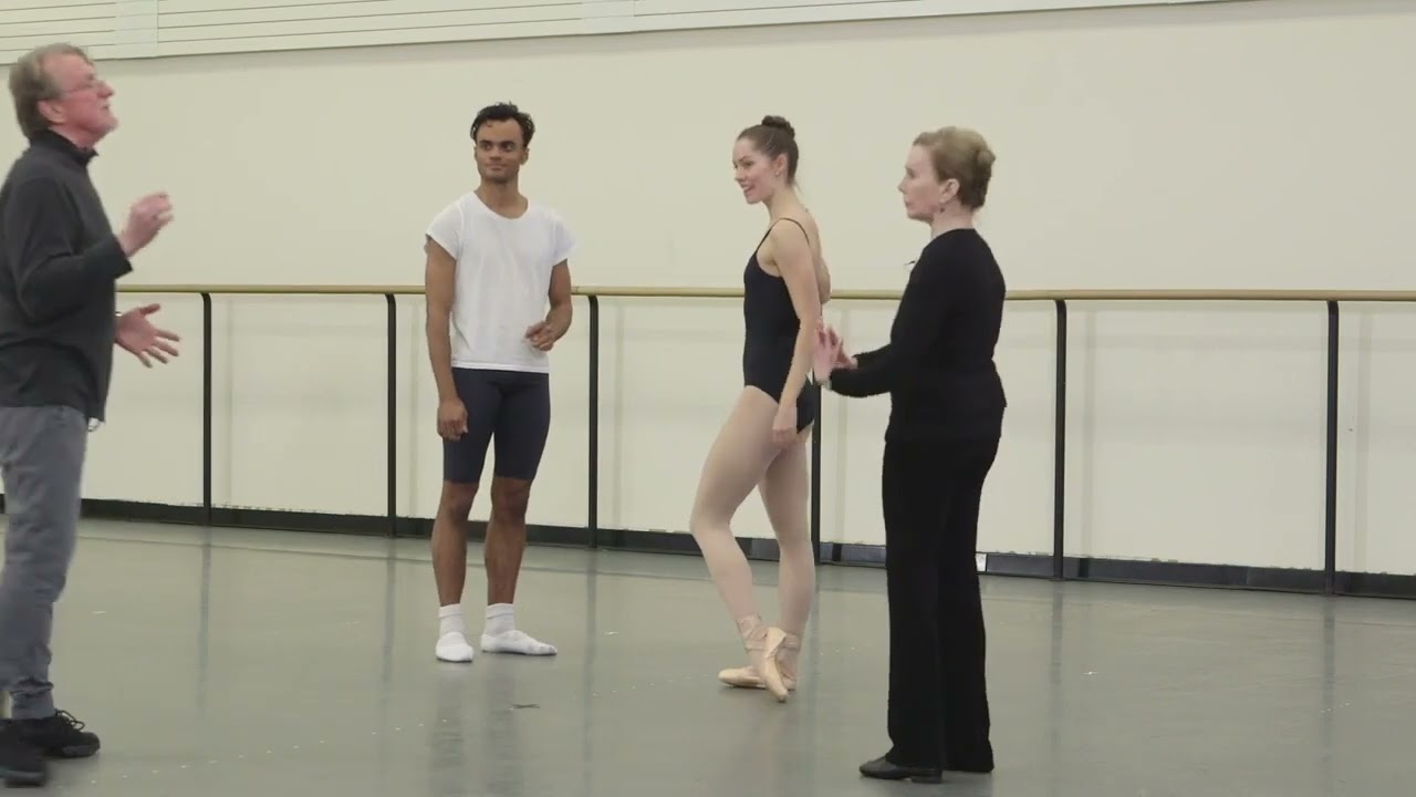 Excerpt from George Balanchine's Episodes coached by Allegra Kent and Bart Cook