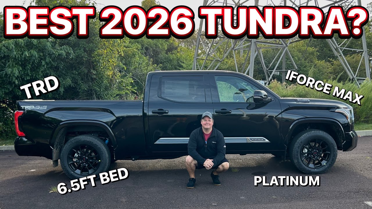 Toyota Tundra Platinum 6.5 IForce MAX TRD 2026 года: обзор и тест-драйв