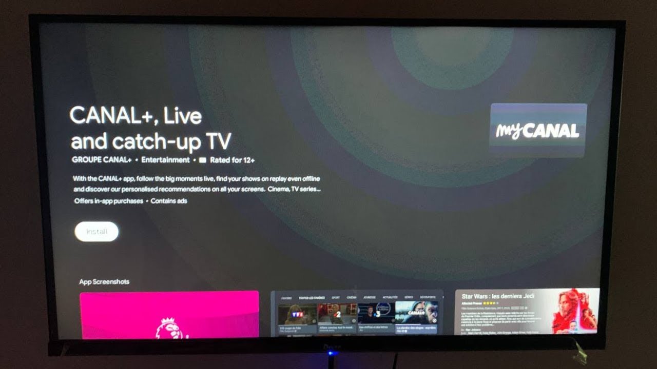 Comment T&eacute;l&eacute;charger MyCanal Sur Smart Tv ( FACILE )