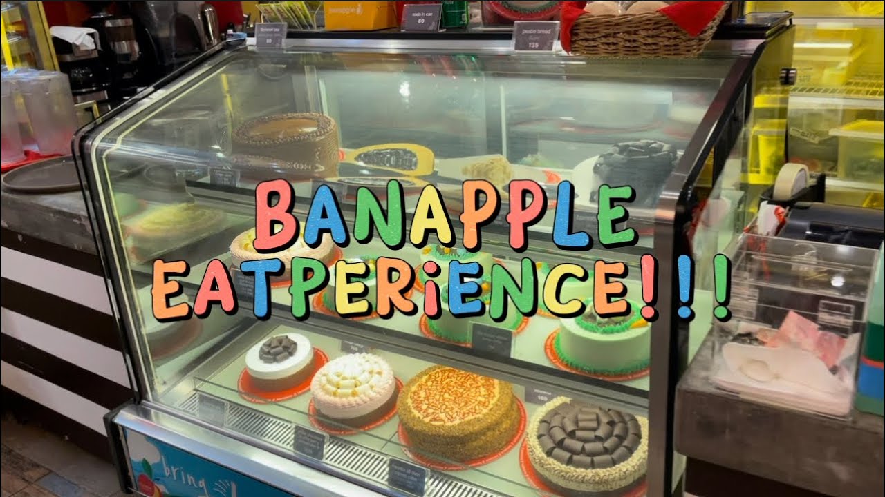 Banapple Eatperience sa SM North (ang sarap pala ng cheesecake nila!!!) | Abbeytus