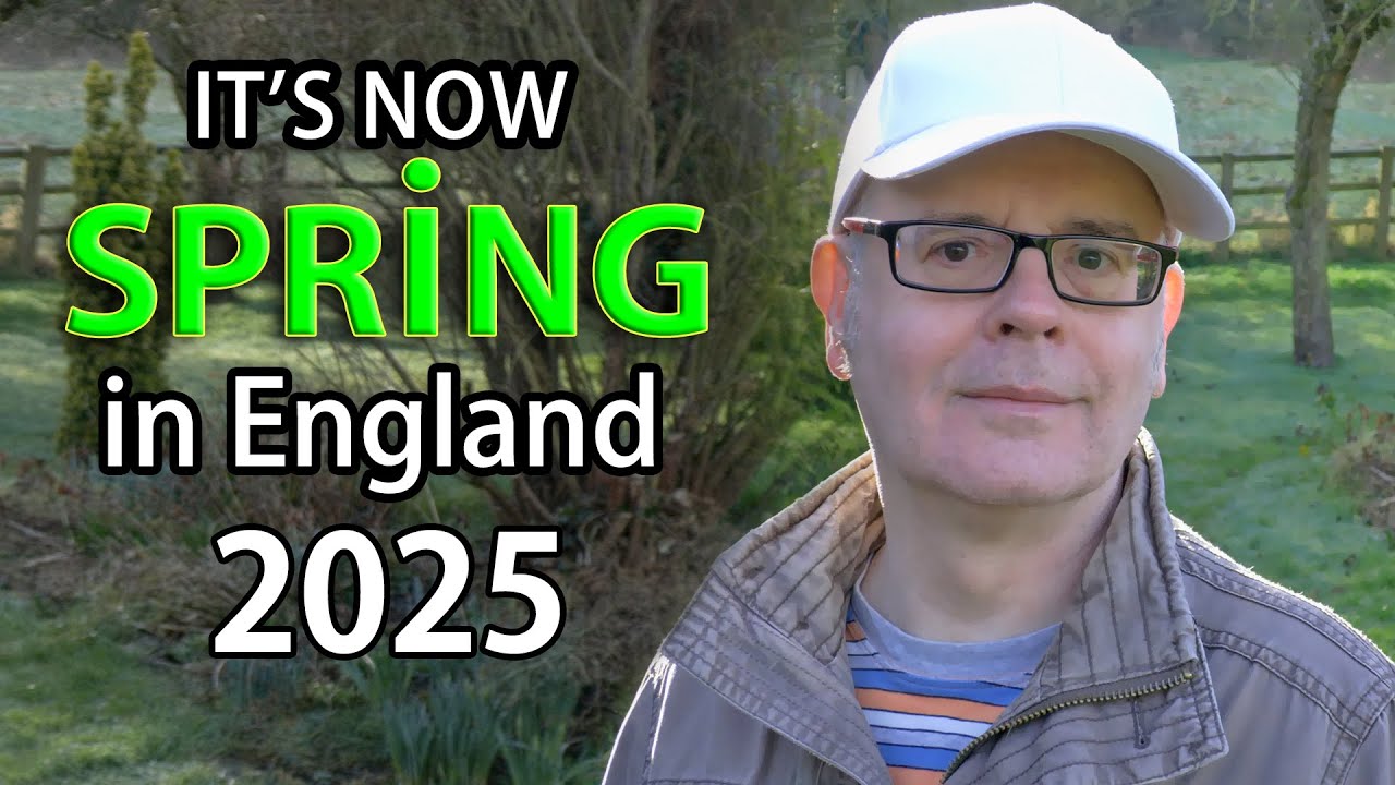 What is SPRINGTIME like in England? - Learn English with Mr Duncan