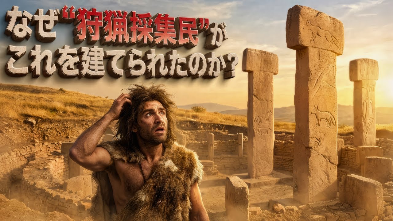 史上最大の謎の神殿！？1万2000年前のトルコに潜む埋められた石柱の絶滅した秘密