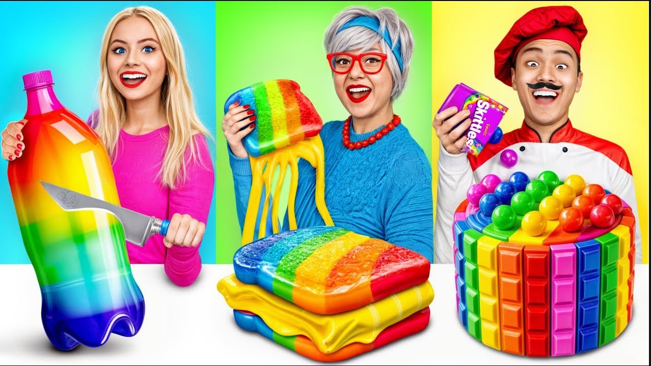Me vs Grandma Cooking Challenge | Kitchen Hacks and Tricks by Turbo Team