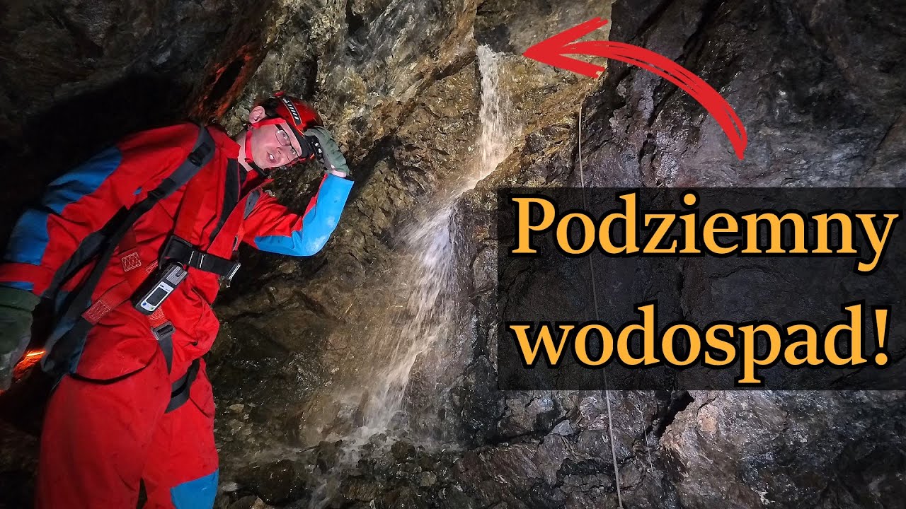 Jedyne takie miejsce w Polsce! - podziemny wodospad w starej kopalni złota