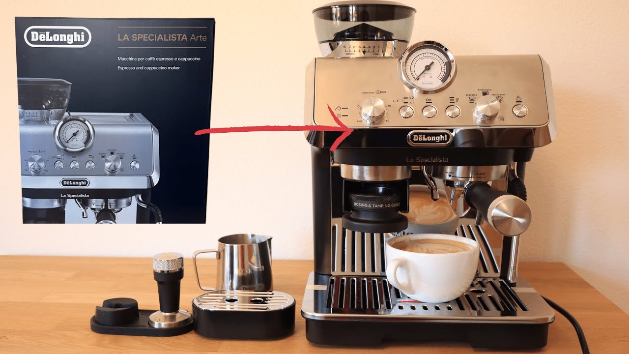 How to Setup the DeLonghi Specialista Arte EC9155
