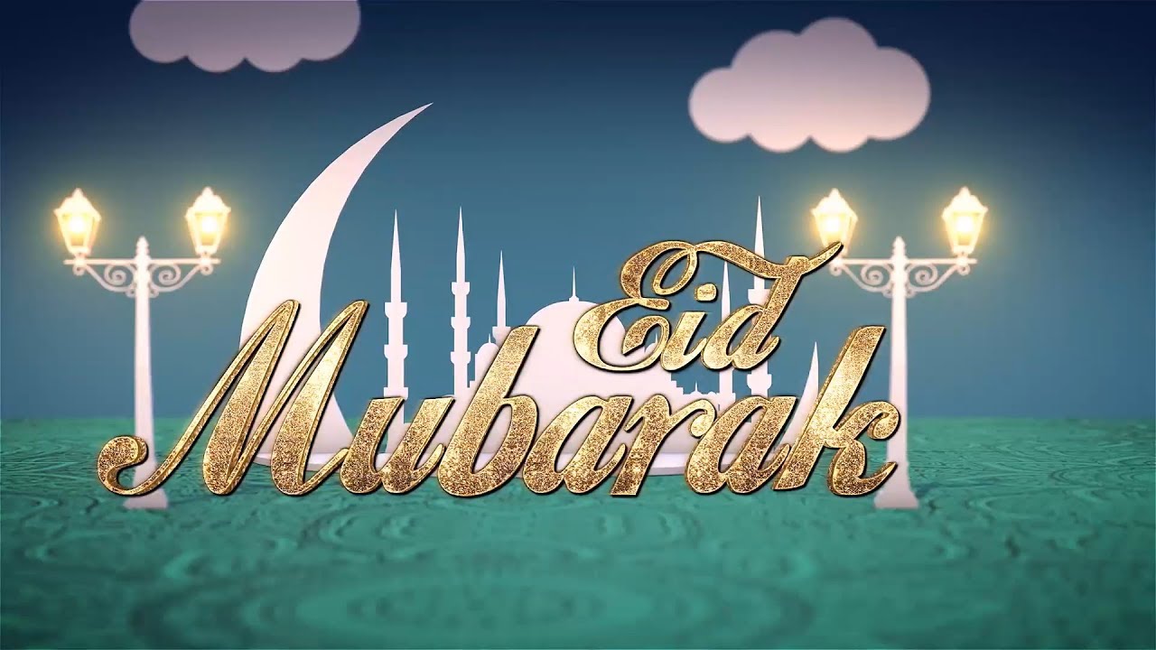 EID MUBARAK - BEST WISH FOR EID - KIDS VOCABULARY