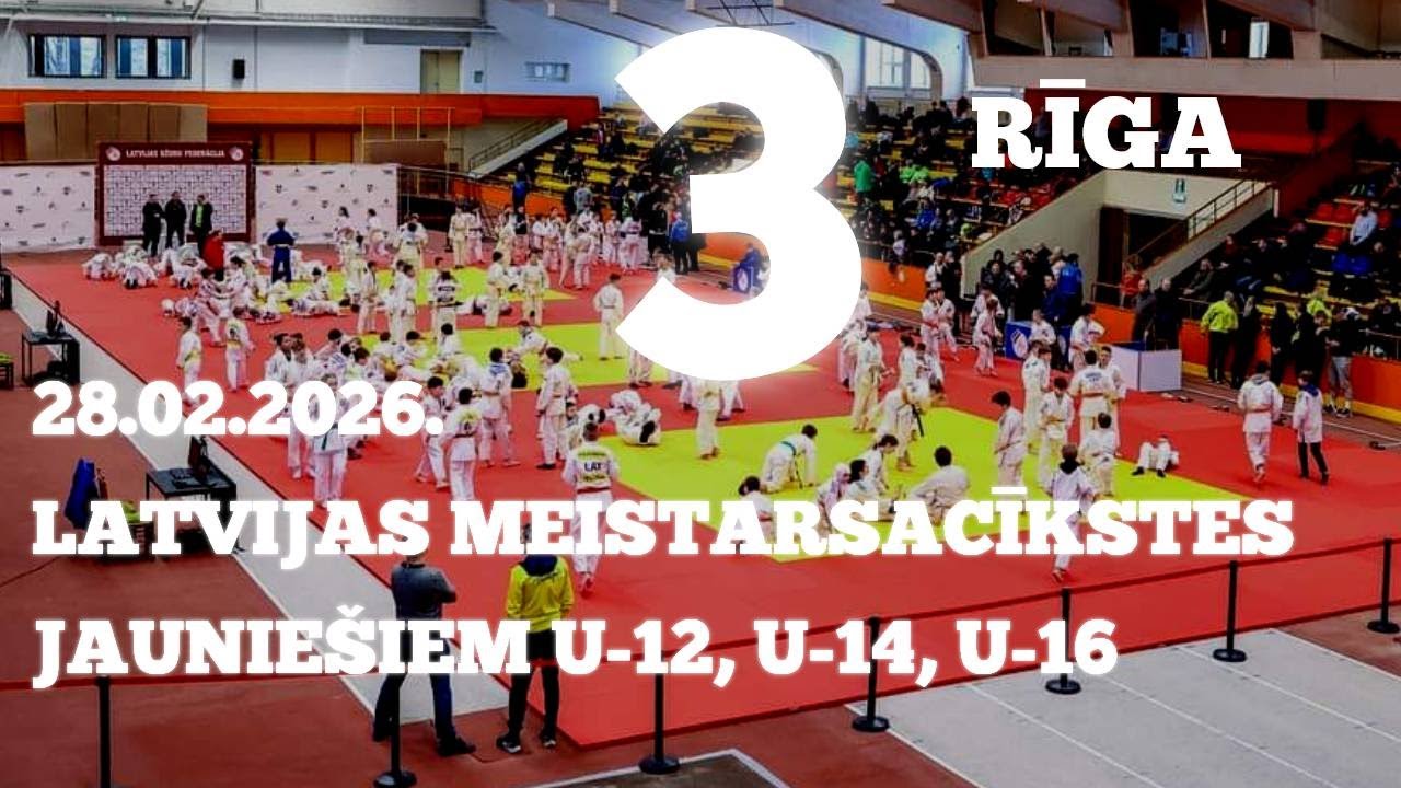[3.TATAMI] LR MEISTARSACĪKSTES U-12, U-14, U16