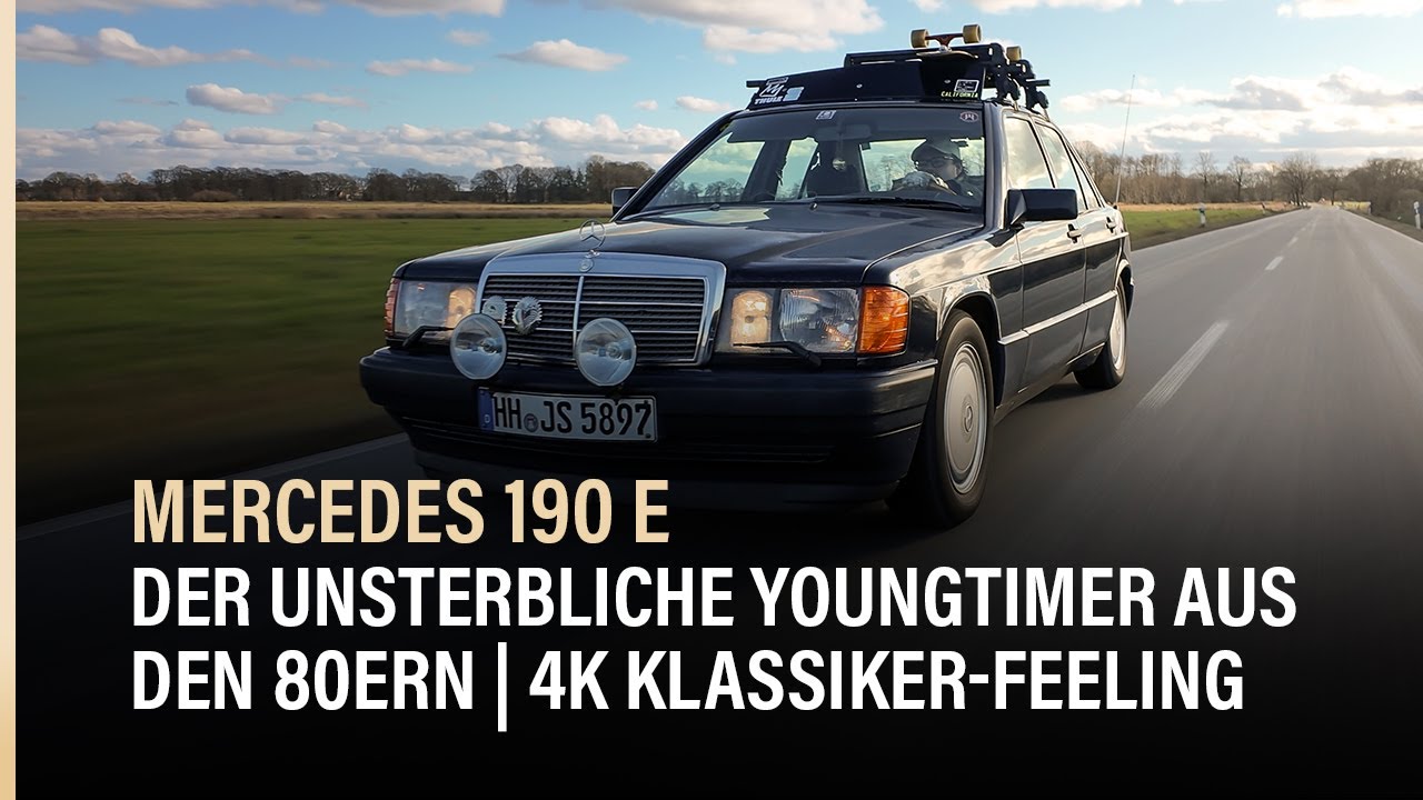 Mercedes 190 E – Der unsterbliche Youngtimer aus den 80ern | 4K Klassiker-Feeling