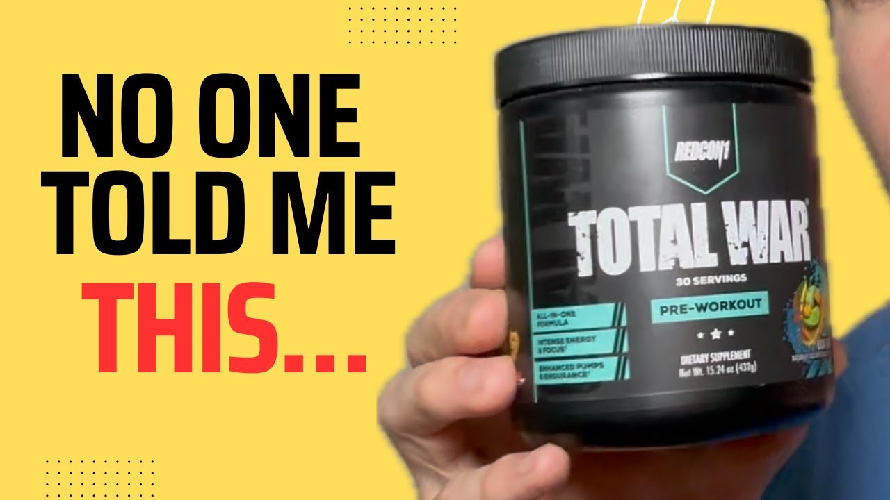 REDCON1 Total War Pre Workout | Стоит ли его покупать?