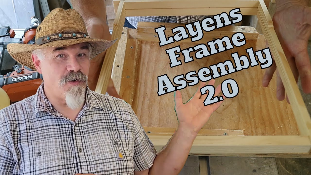 Layens Beehive Frame Assembly Updates and Improvements