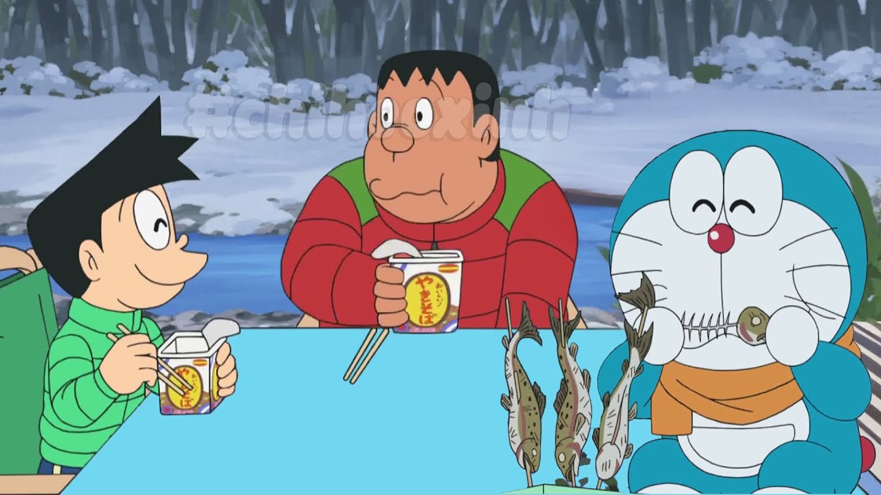 Doraemon Tập Mới Để Ăn Cơm  Phần 73- Siêu Tổng Hợp Doraemon - Thử Thách Cấm Cười Khi Ăn