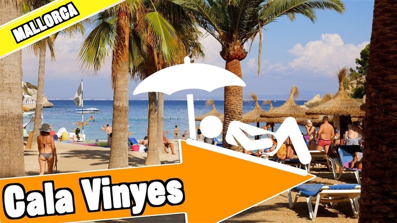 Cala Vinyes beach in Mallorca