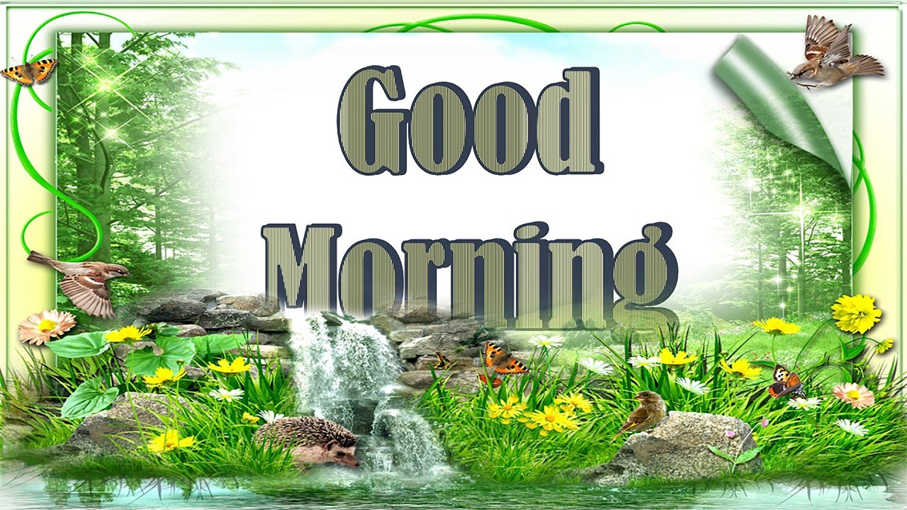Animated Good Morning Greetings with Inspirational quotes and Quotes on life and Positive thoughts
