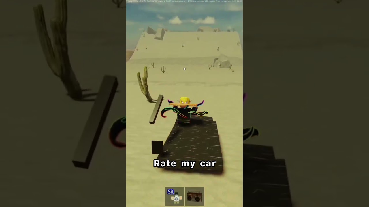 riding in my future car#roblox #tyforwatching