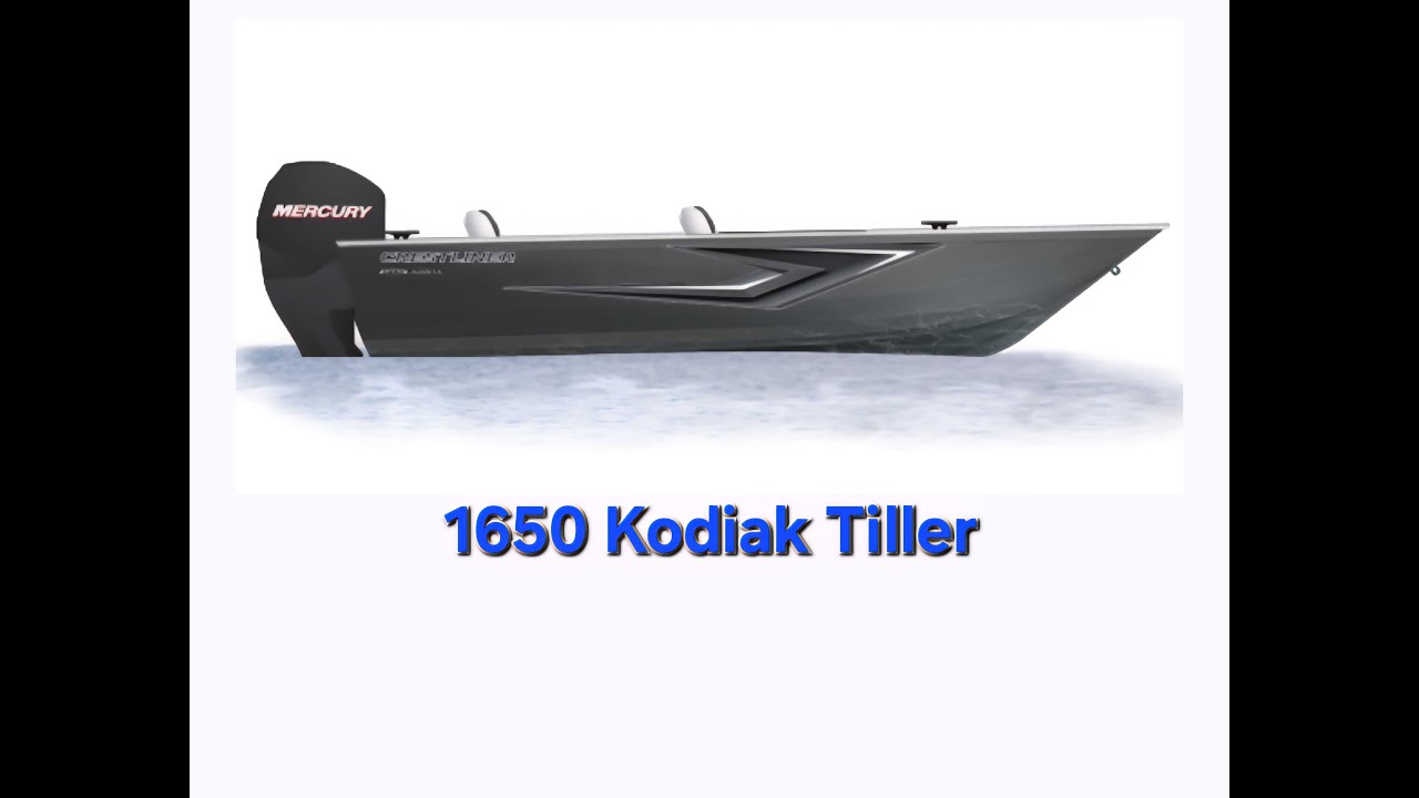 Crestliner 1650 Kodiak Tiller Boat Tour