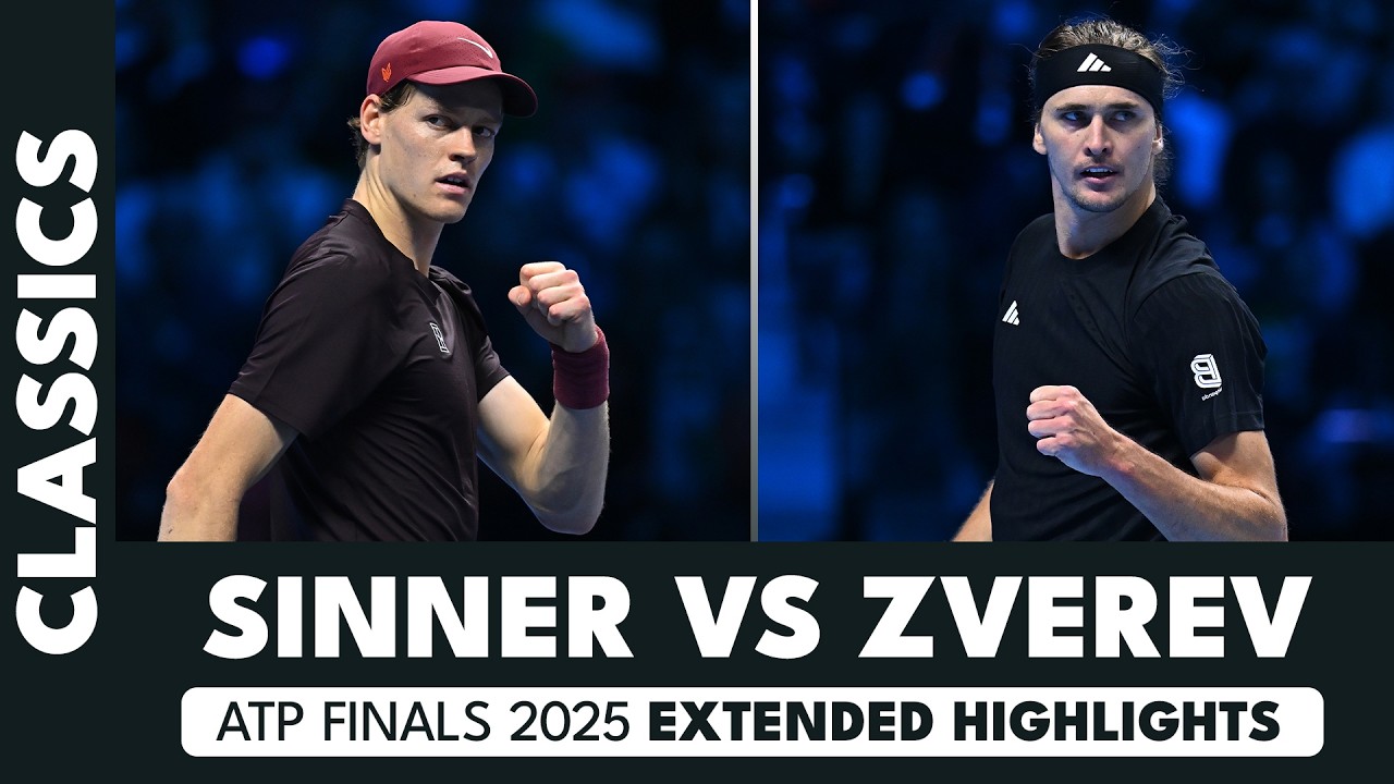 Jannik Sinner vs Alexander Zverev Nitto ATP Finals 2025 Clash!