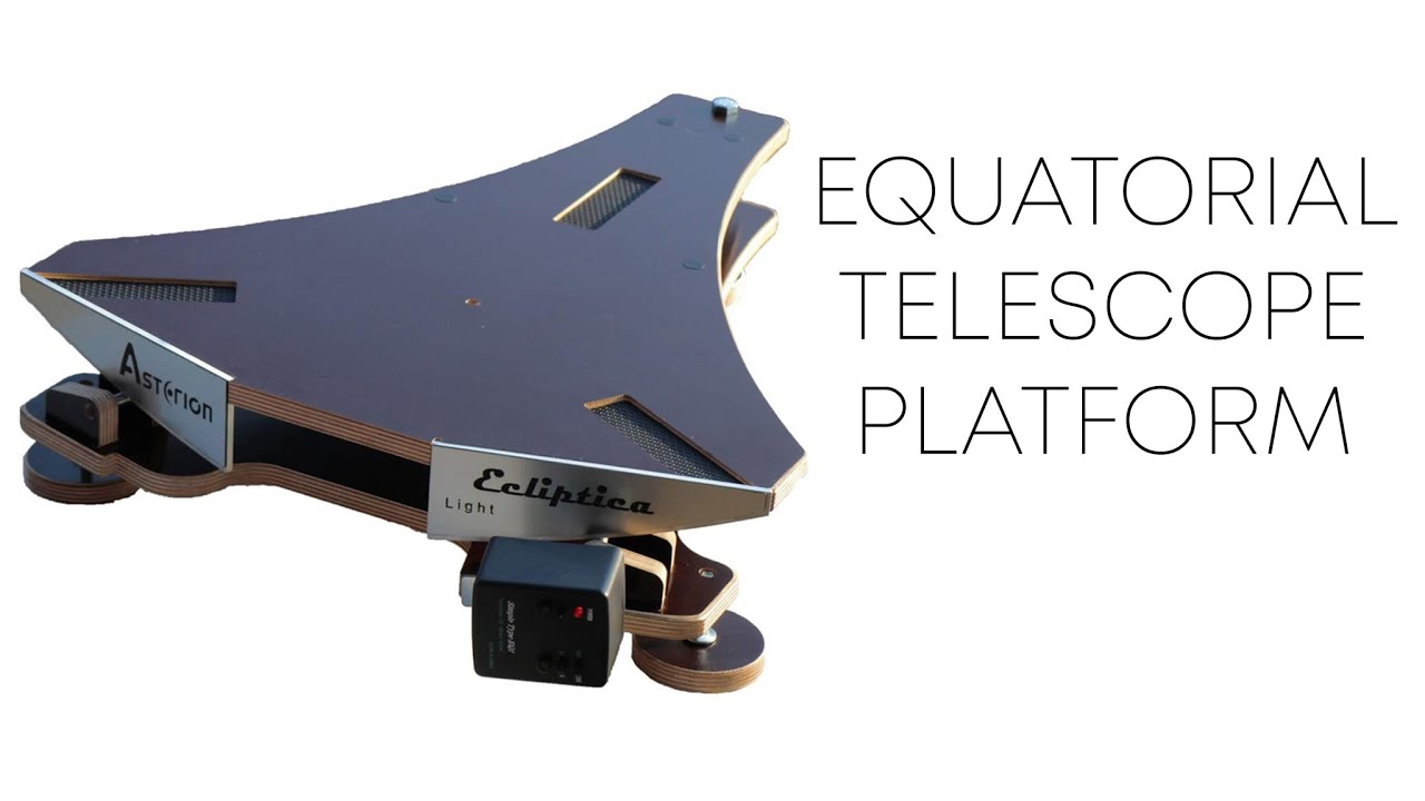 Full view of the equatorial telescope platform Asterion.