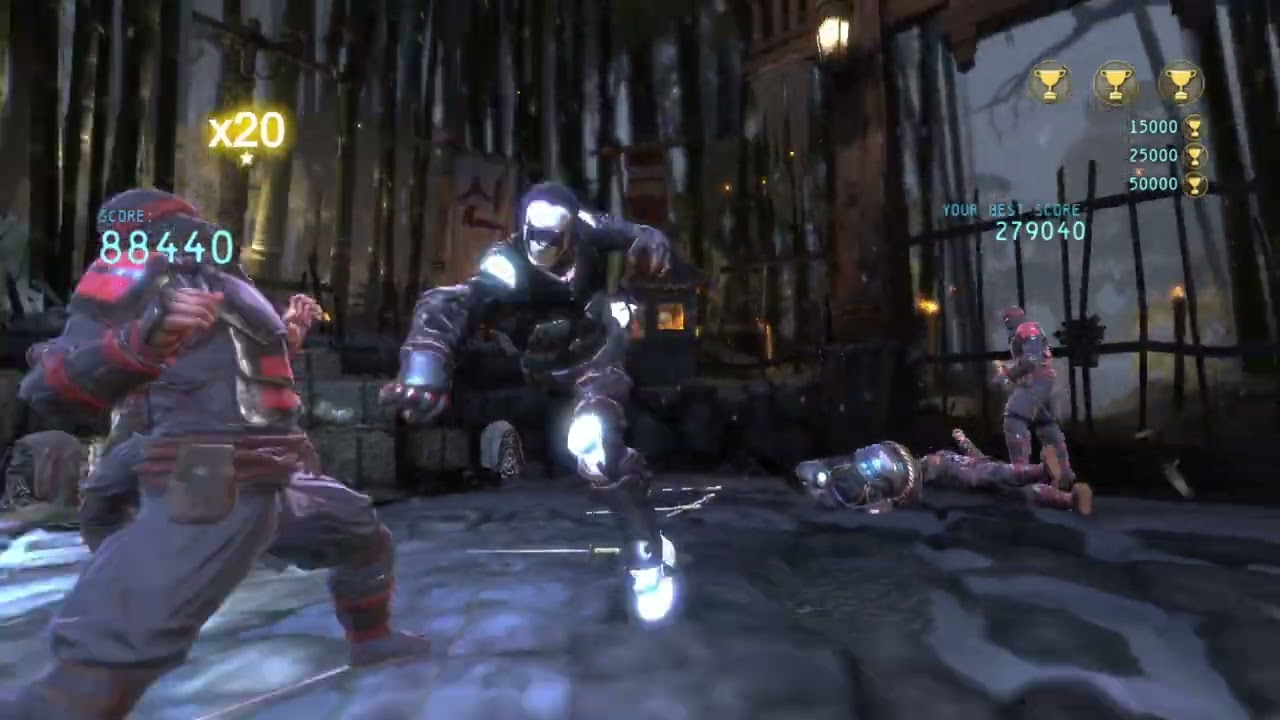 Batman arkham origins Bones ninja mode