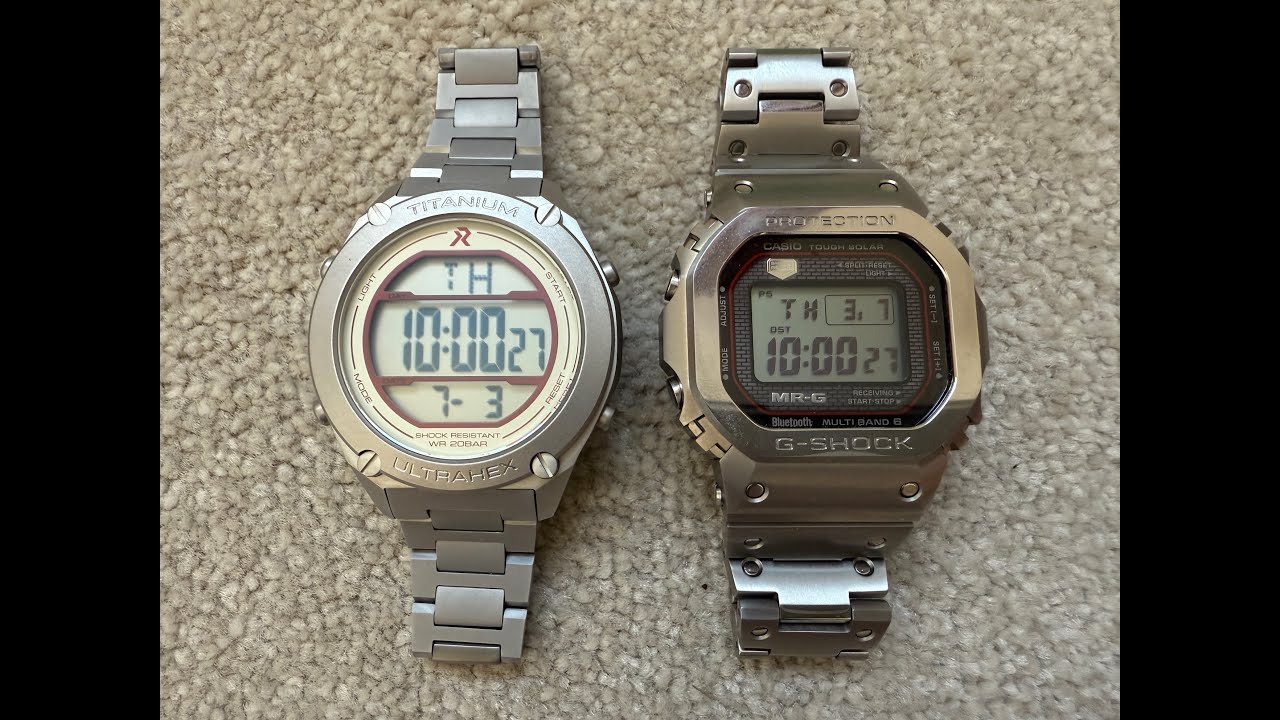 #352 RZE UTD-8000 Vs G-Shock MRG-B5000 Thin Red Line Attack