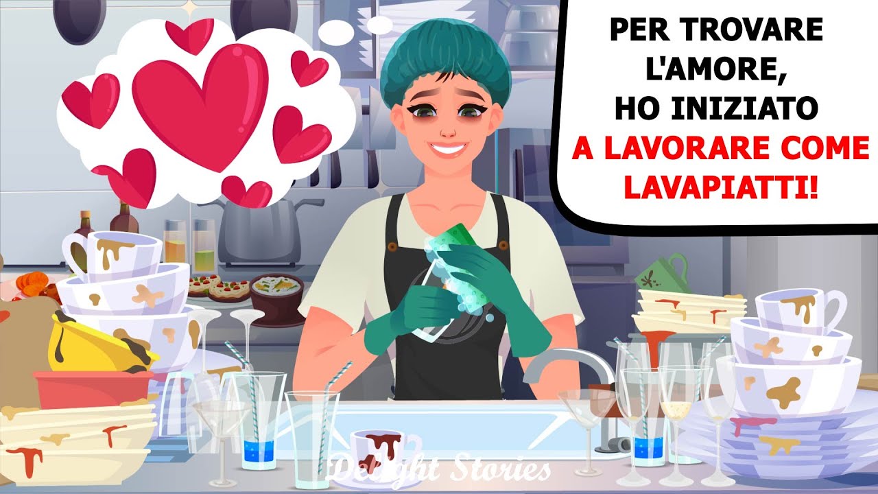 Per trovare l'amore, ho iniziato a lavorare come lavapiatti!
