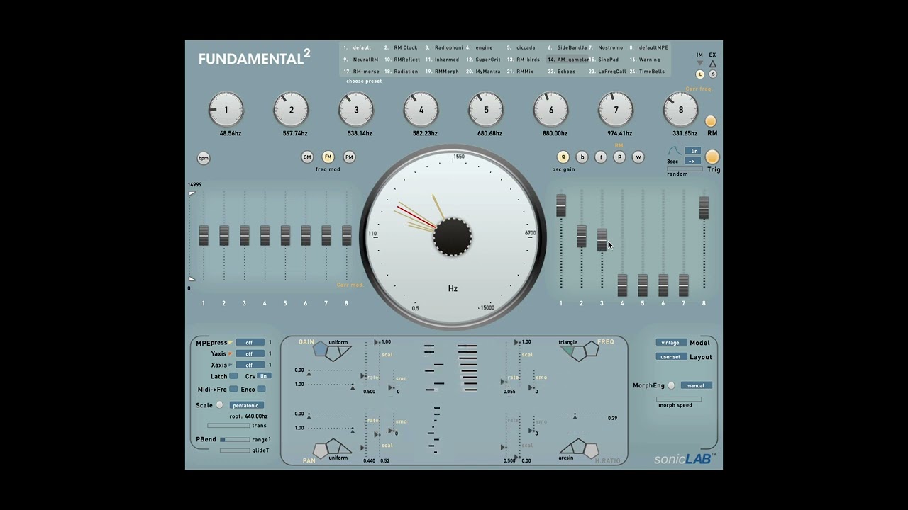 Ring modulation on Fundamental2