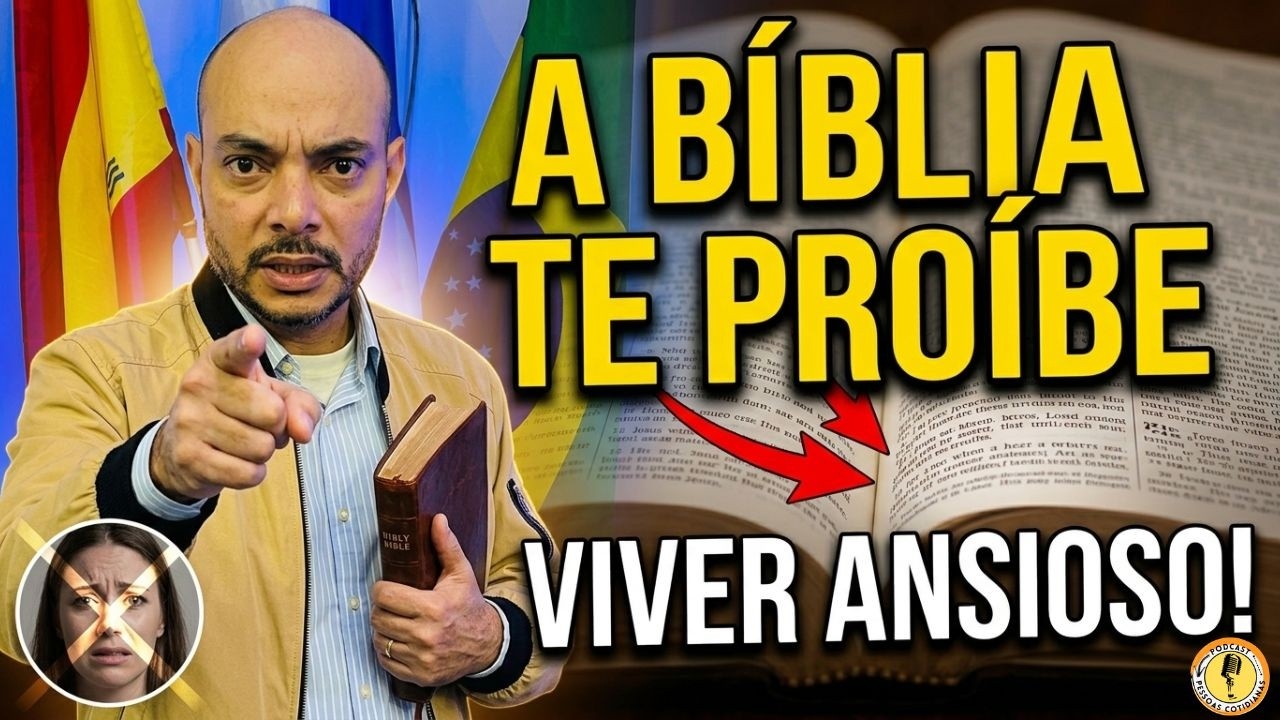 5 Razões Fortes para você NUNCA MAIS viver ansioso (Segundo a Bíblia) - Pastor Wilson