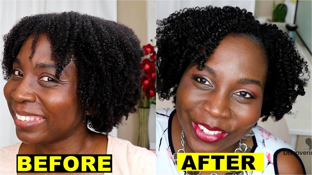 How to Make Natural Hair Curly | Twist and Curl | Wonder Curl | Discoveringnatural