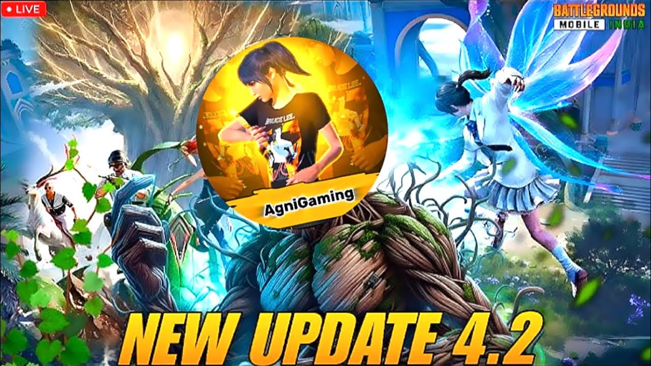 BGMI NEW 4.2 UPDATE GAMEPIAY❤️🥹