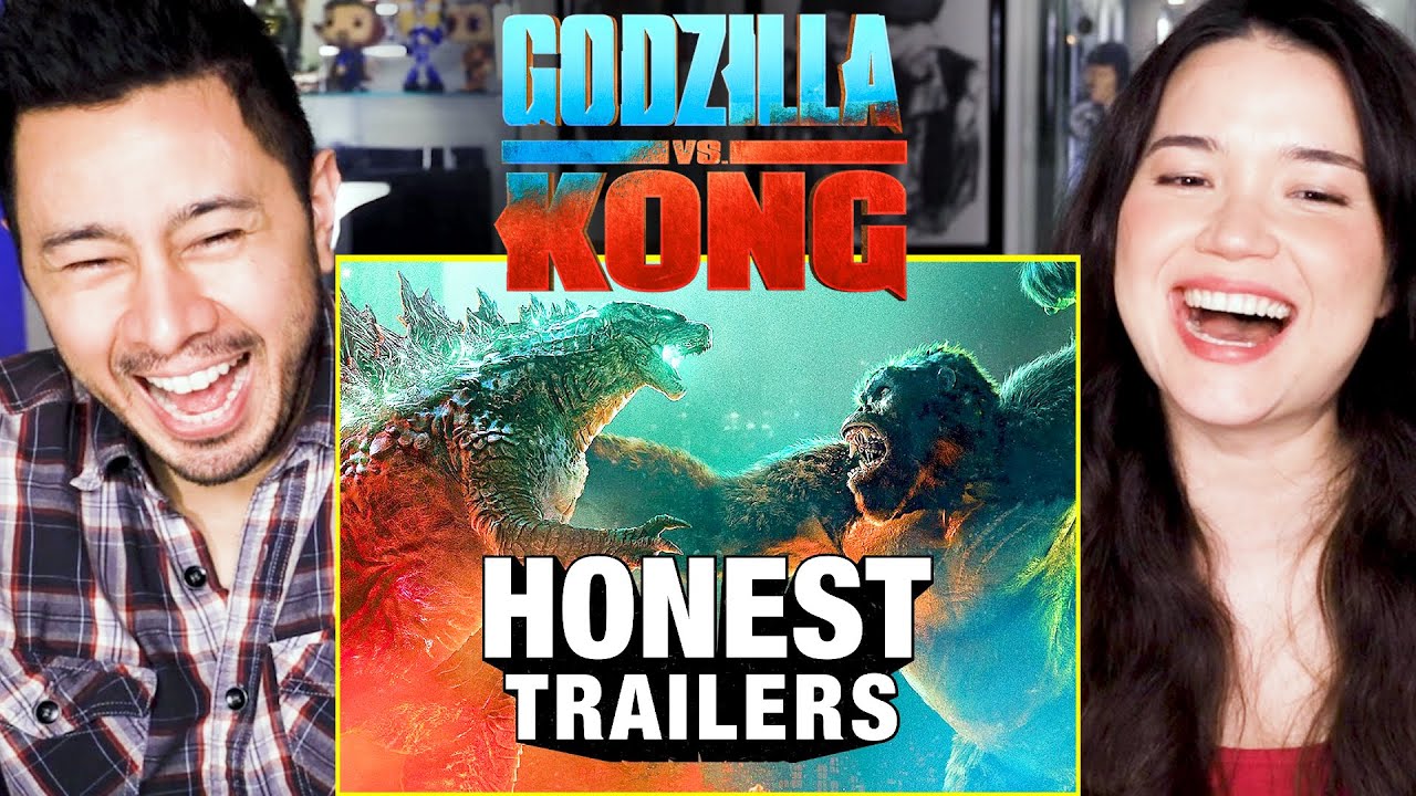 HONEST TRAILERS | Godzilla vs. Kong | Reaction!