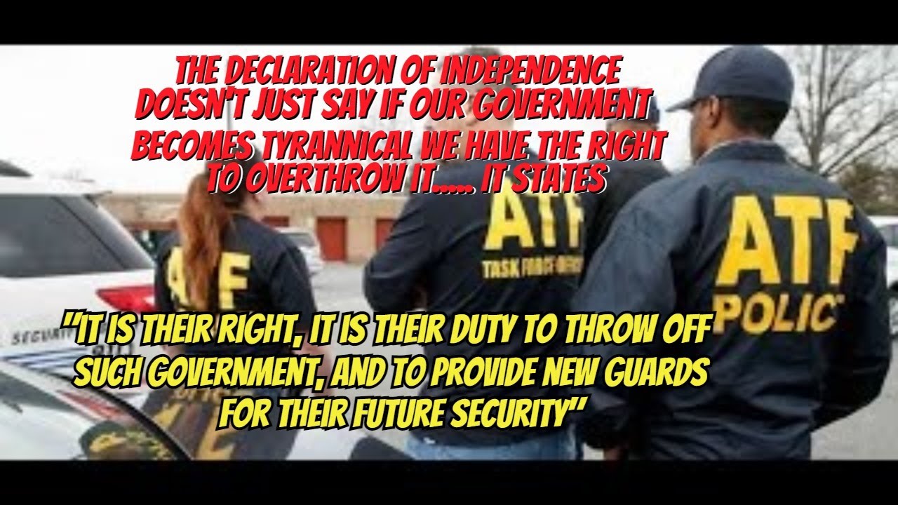 Do We Have the Right to Overthrow Our Government?