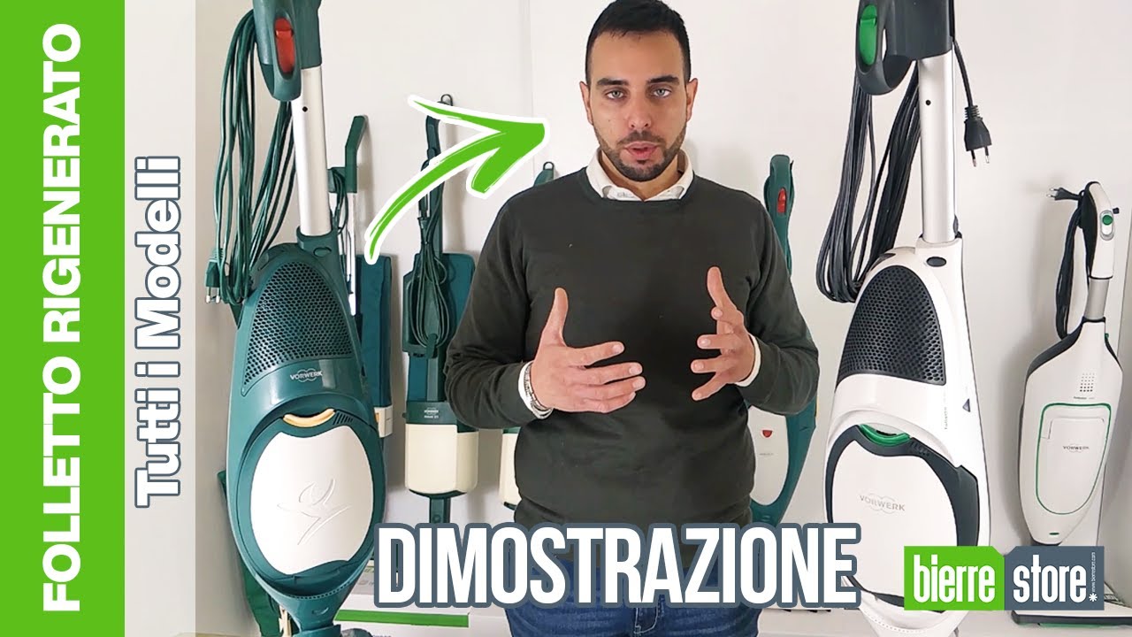 Quale Folletto Scegliere? La dimostrazione COMPLETA di TUTTI I MODELLI! - BierreStore