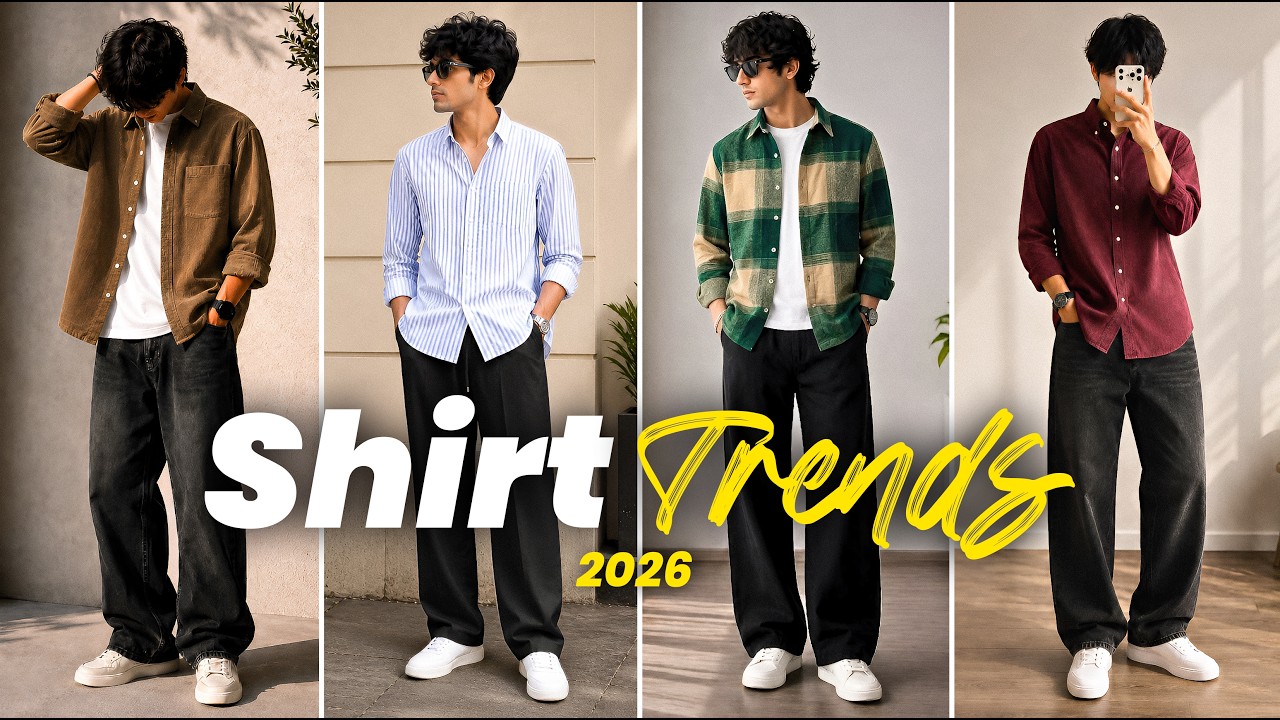 Only 5 Shirts You Need in 2026 – Minimal Wardrobe