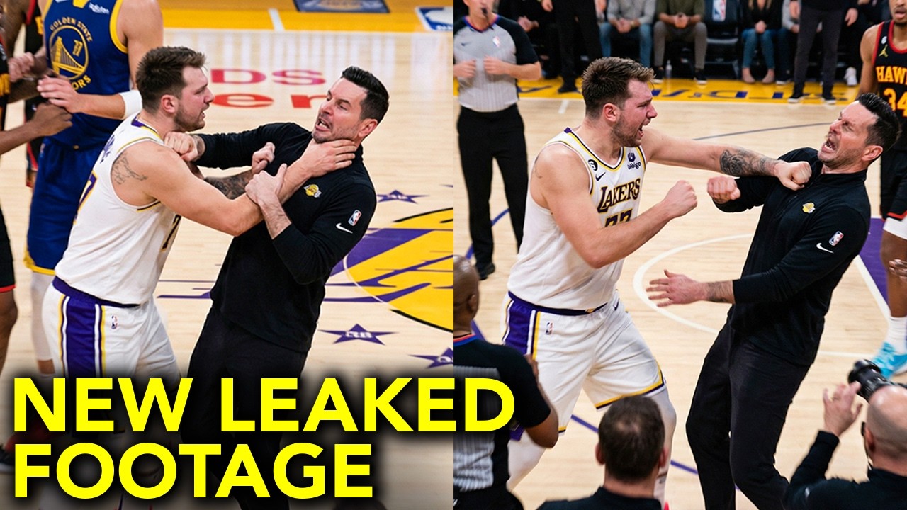 New HEATED Footage Between Luka Dončić & Laker's Coach Goes Viral
