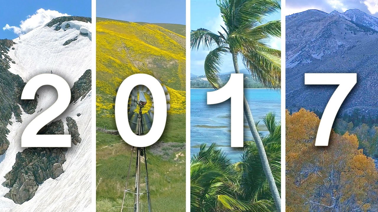 BEST DRONE FOOTAGE OF 2017 IN 4K | DJI PHANTOM 4 PRO