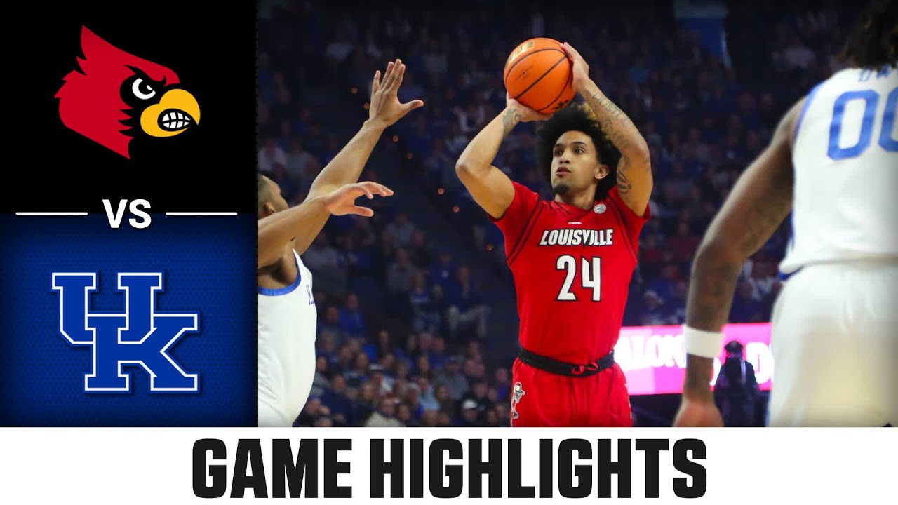 Louisville vs Kentucky  Game Highlights | 2024-25 ACC Men's Basketball
