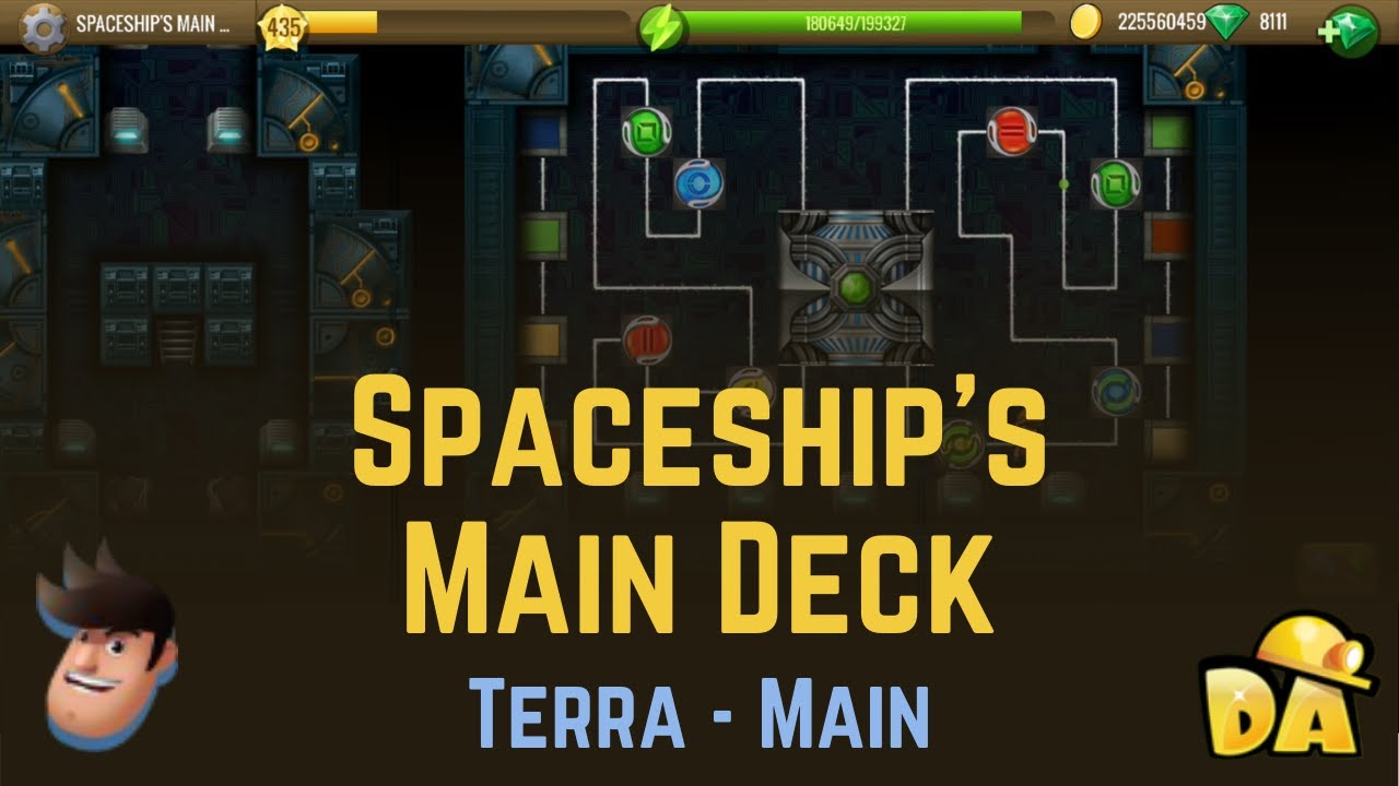 Spaceship's Main Deck - #10 Terra Main - Diggy's Adventure