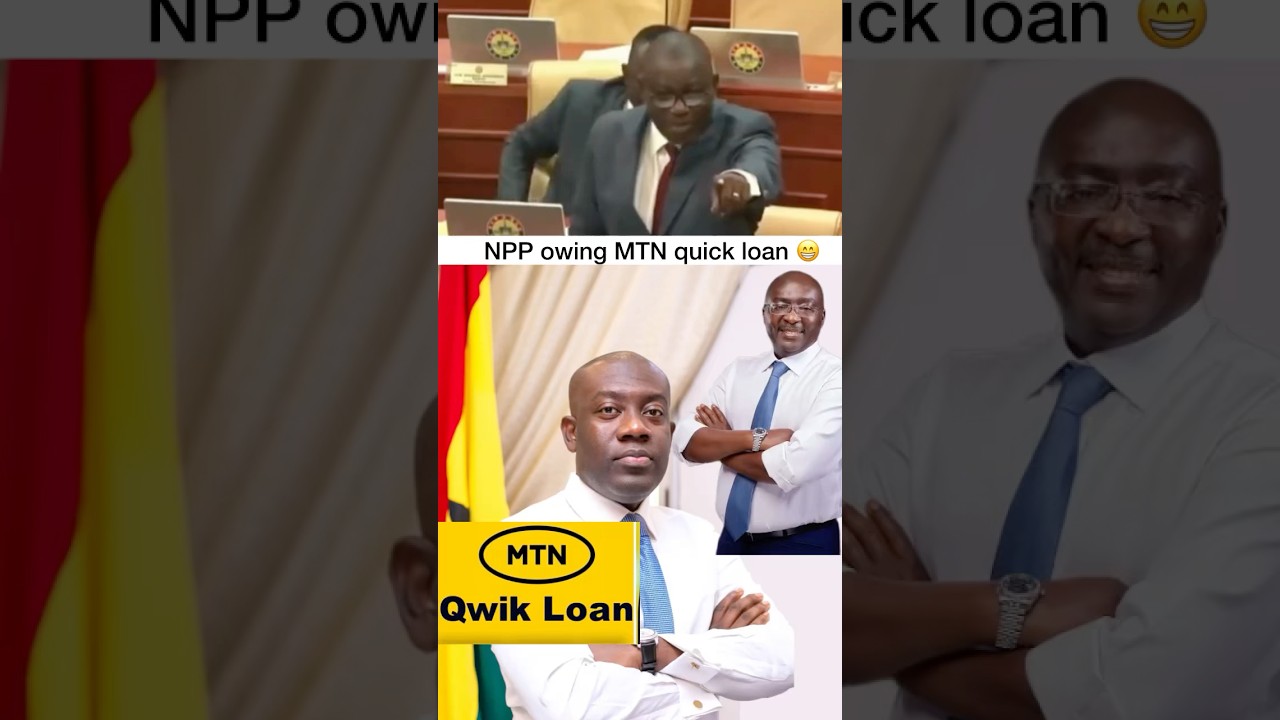 NPP должна по быстрому кредиту MTN 🐘😆 Депутат от NDC разоблачил NPP в парламенте