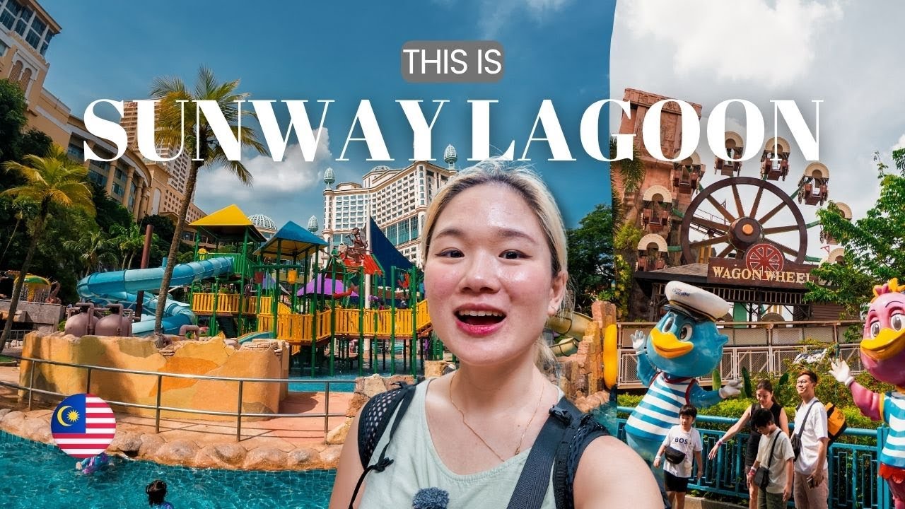 Sunway Lagoon: Malaysia&rsquo;s CRAZIEST Theme Park | Kuala Lumpur Vlog 🇲🇾