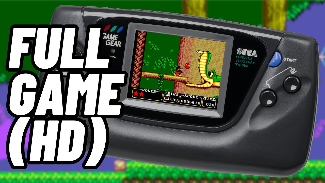 Mickey Mouse Land of Illusion (Game Gear) HD - Full Game