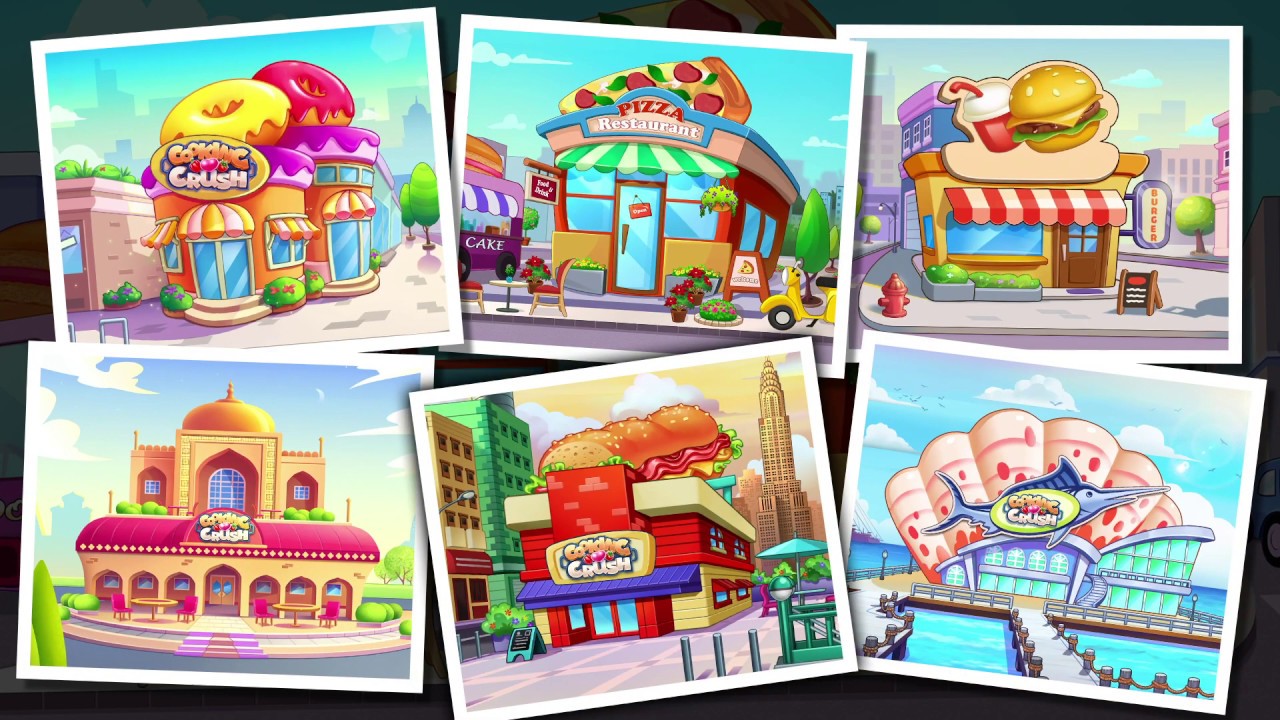 Cooking Crush | Best cooking games of 2020 | Voice Over