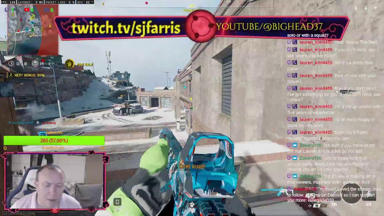 BLACK OPS 7 LIVE 18:30 TILL 22:00 MONDAY TO SATURDAY