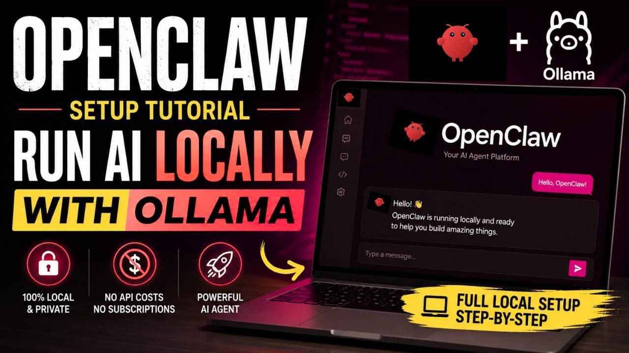 Setup OpenClaw with Local LLMs (No API Costs)