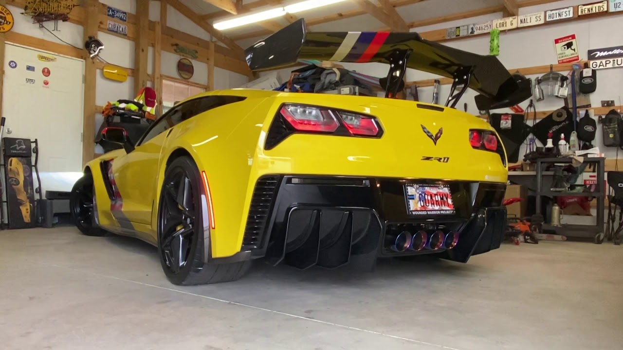 2019 2019 Armytrix Corvette ZR1 Cold Start