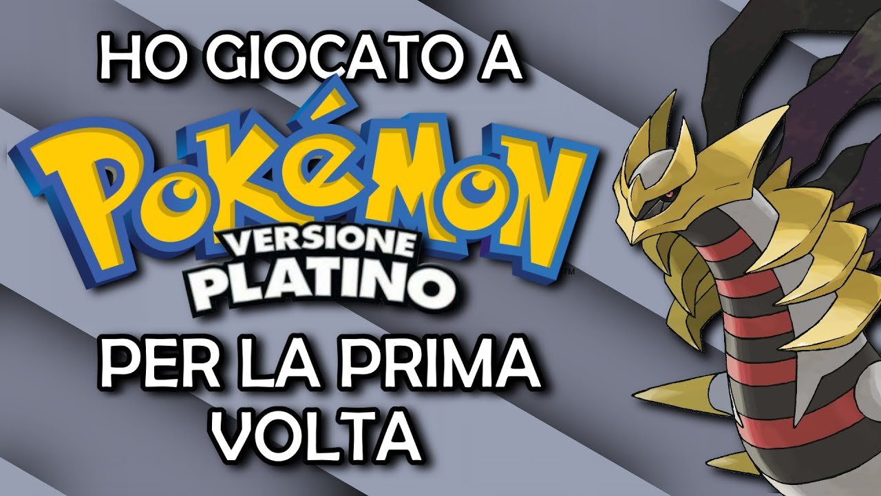 Ho giocato a POKÉMON PLATINO per la PRIMA VOLTA nel 2025