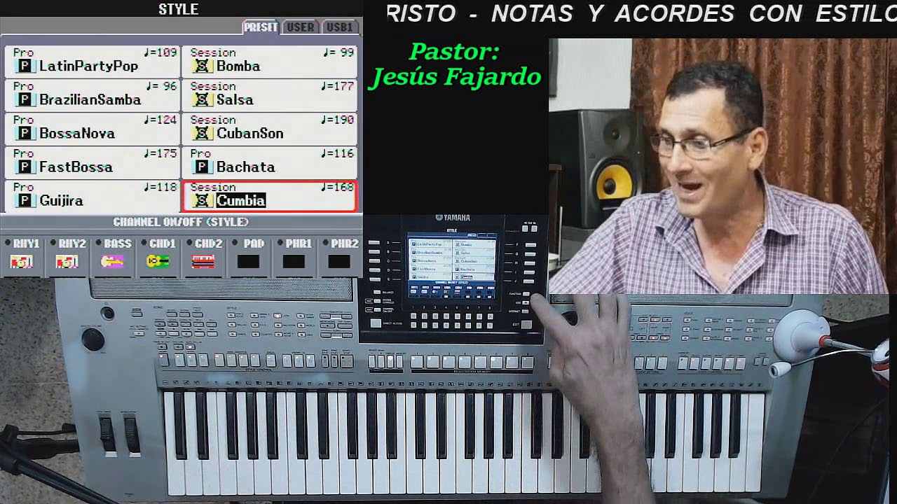 Creando Ritmo Tropical en el Yamaha  PSR-S910 Part. 2  Jesús Fajardo