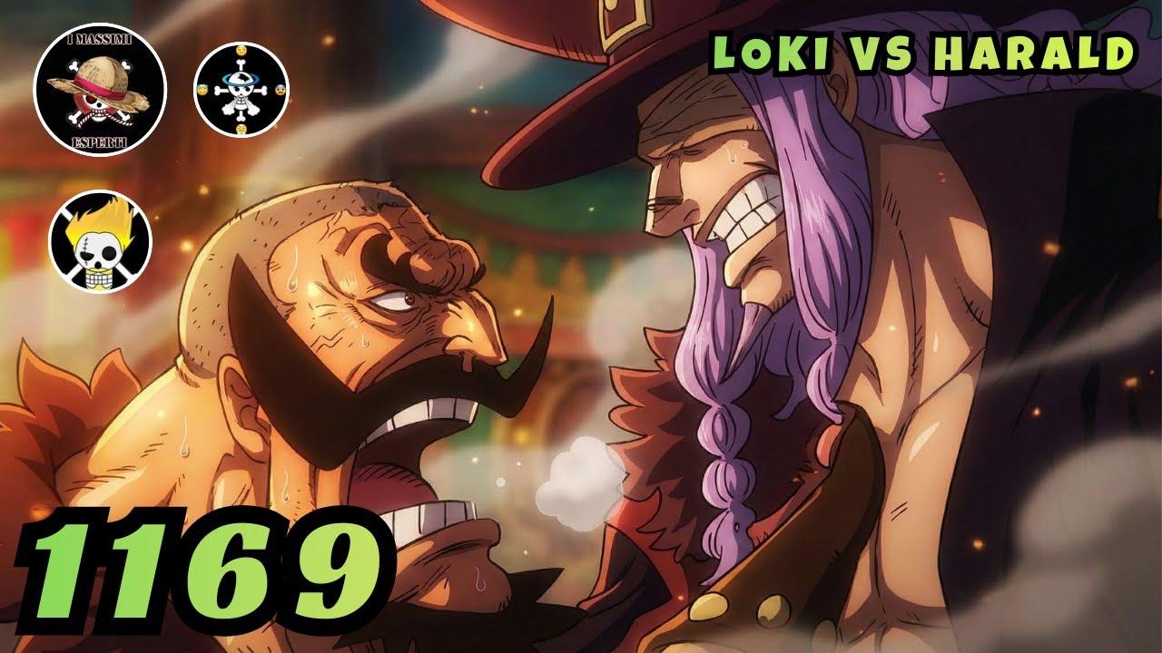 LOKI vs HARALD. IL Potere del RAGNIR e del Frutto Leggendario di ELBAPH. One Piece 1169
